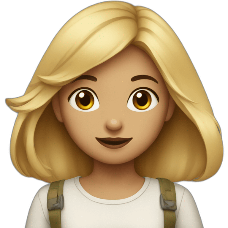 girl-disguised-in-rabit emoji