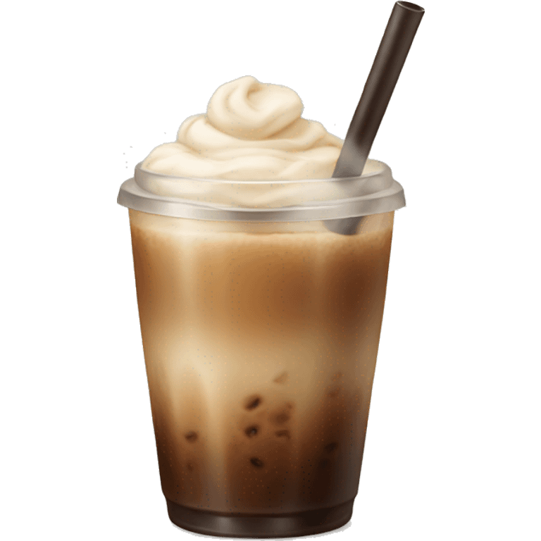 Ice coffee emoji