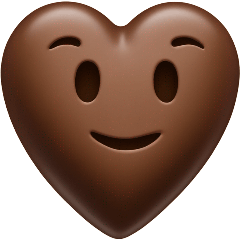 heart shaped box of poop emoji chocolates  emoji