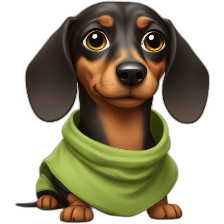 dachshund yoda emoji