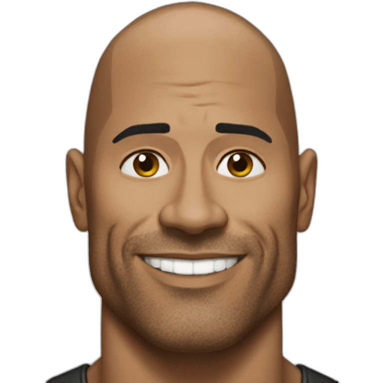 The rock emoji