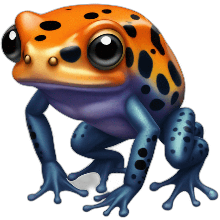 Poison frog hermit emoji