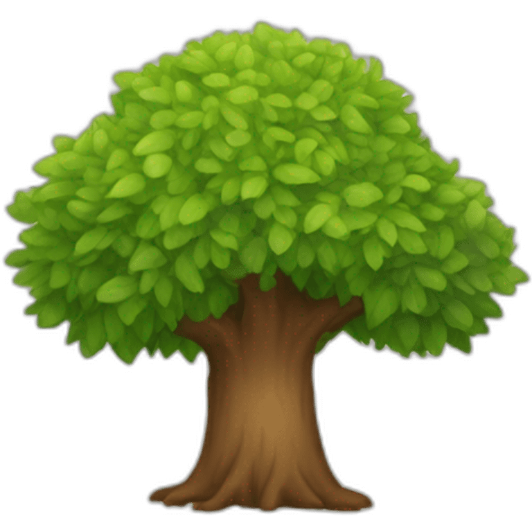 loutree sur une emoji