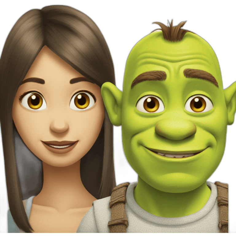 Shrek et oggy emoji