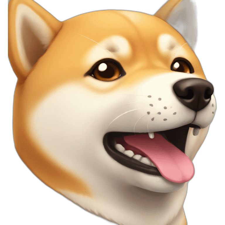 Shiba cry emoji