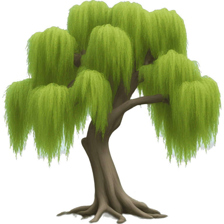 Willow tree only one branch emoji