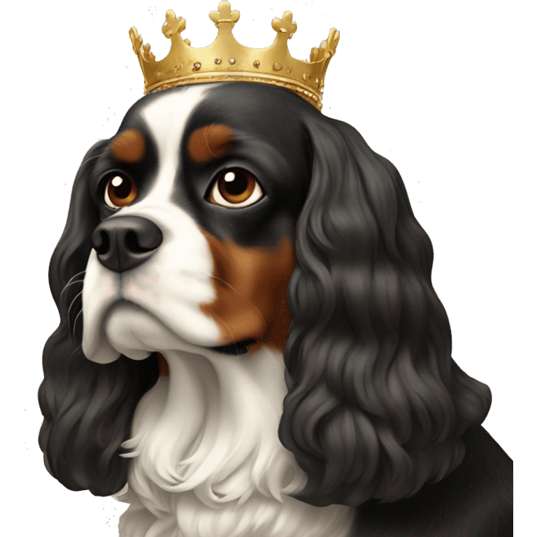 King Charles III with Crown emoji