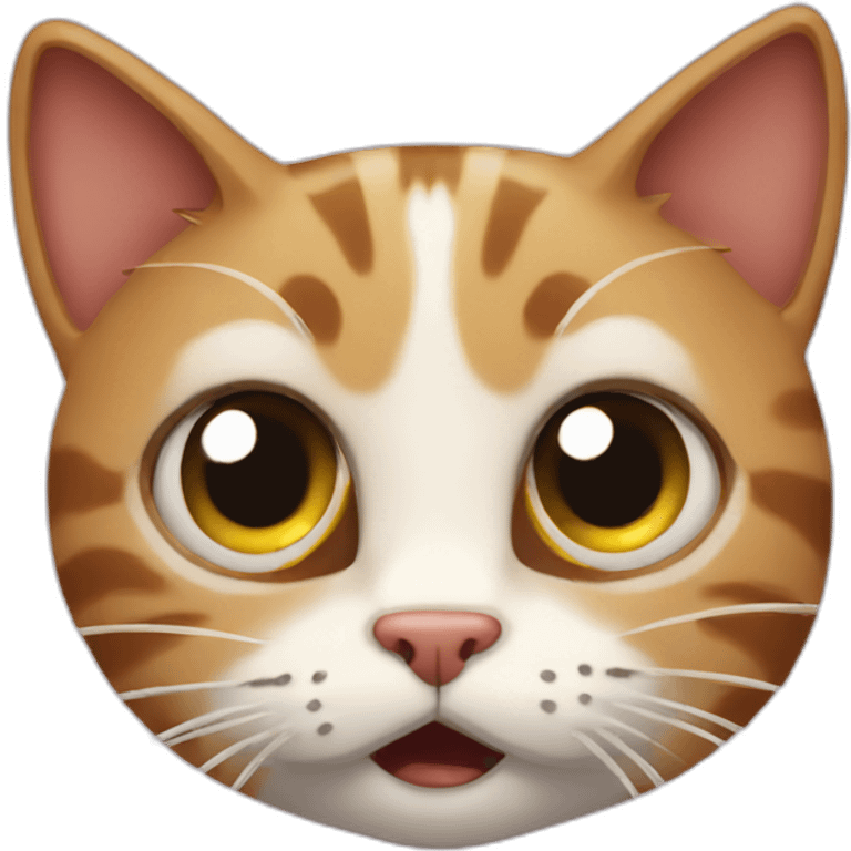 cat scared emoji