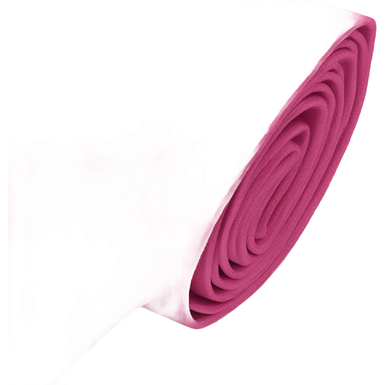 Pink yoga mat emoji emoji