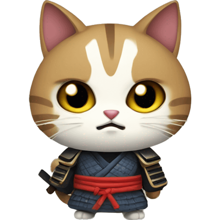 samurai cat emoji