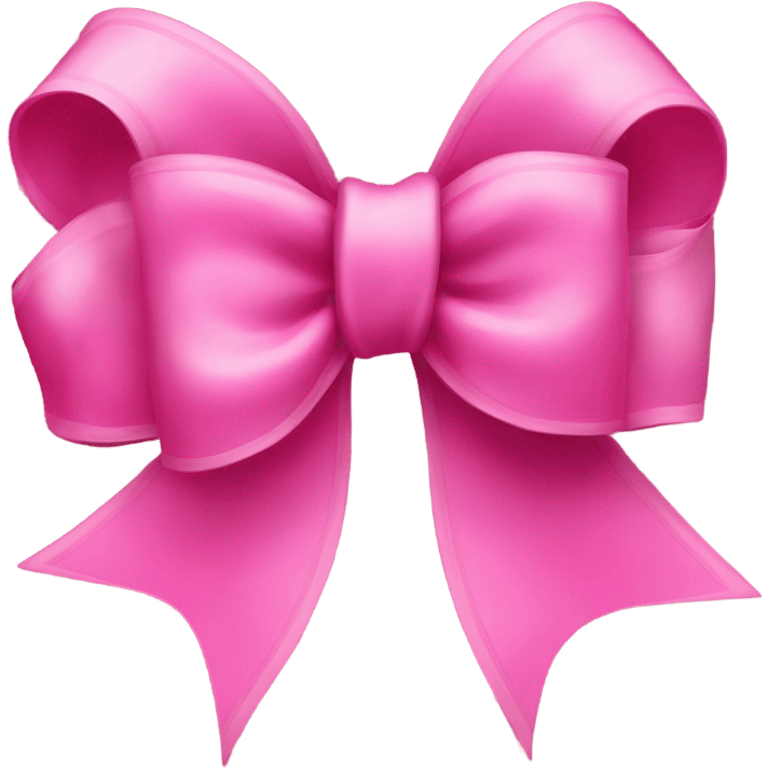 pink bow emoji