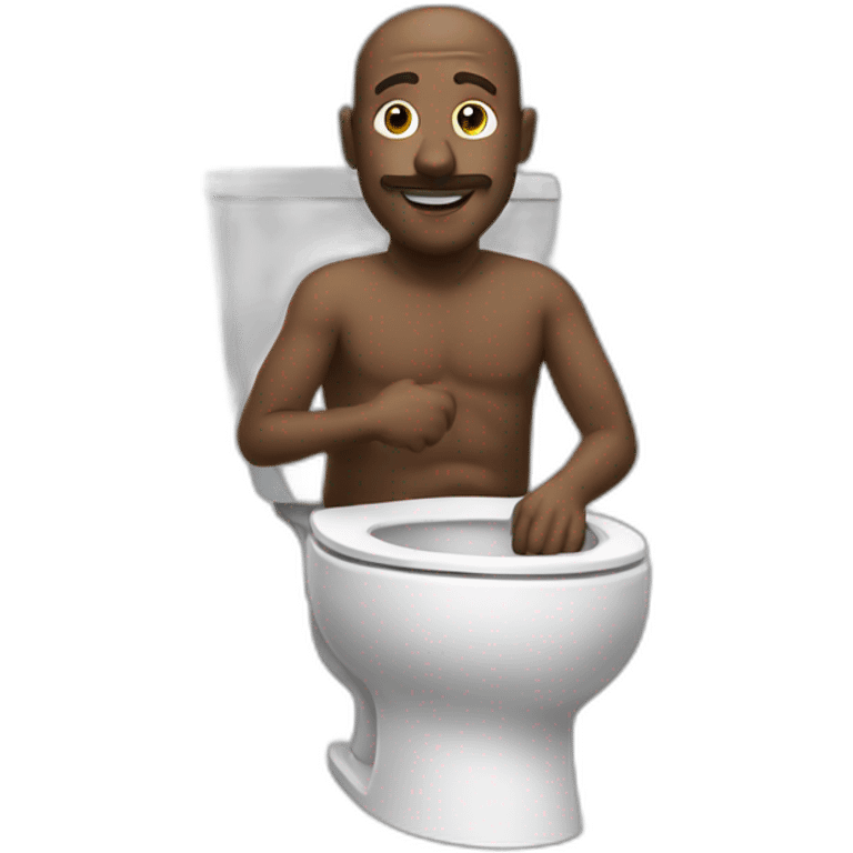 SKIBIDI TOILET MAN emoji