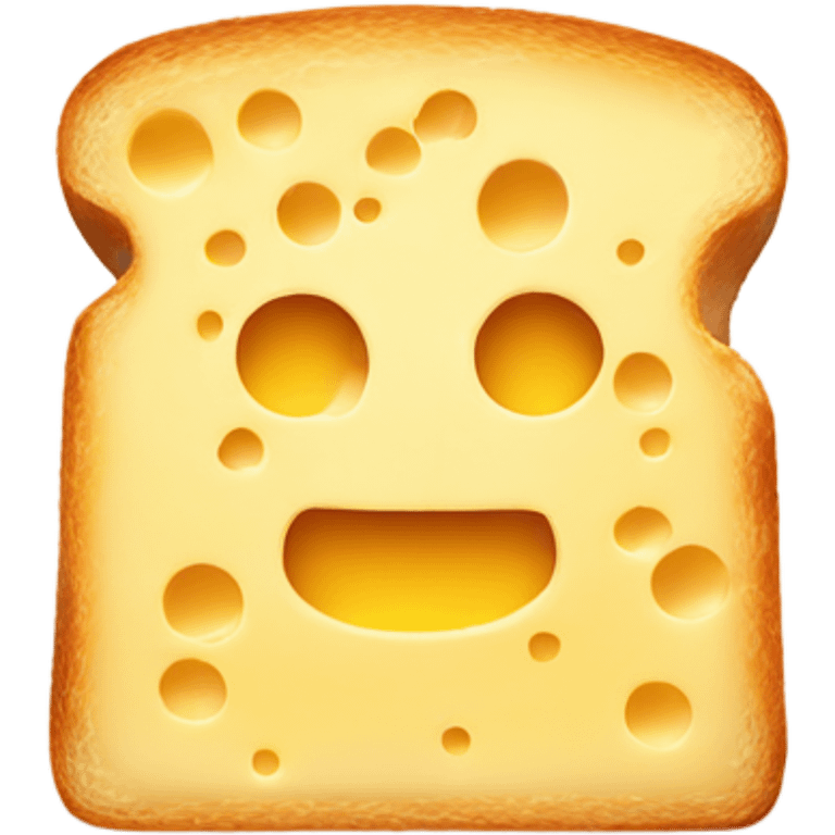 Cheese on toast emoji