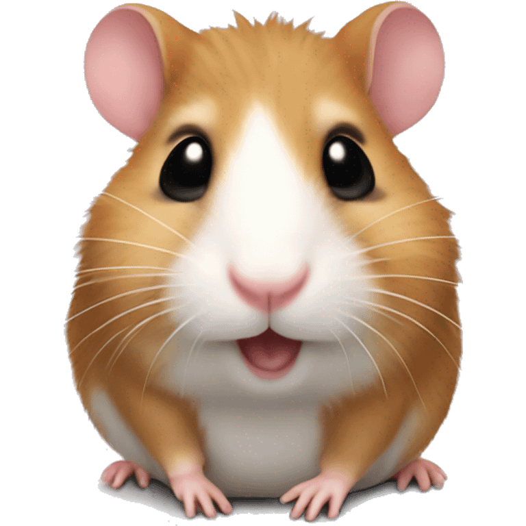 Artist hamster emoji