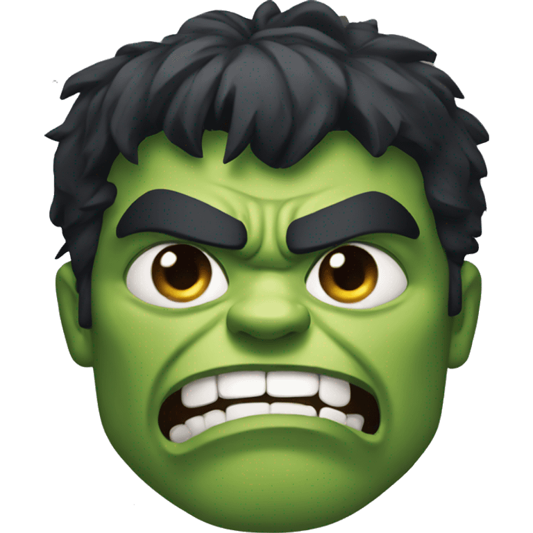 hulk with eyes angry emoji