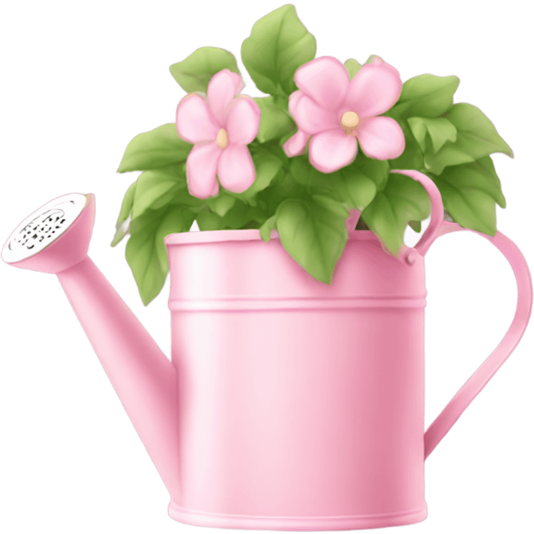 Light Pink watering can emoji