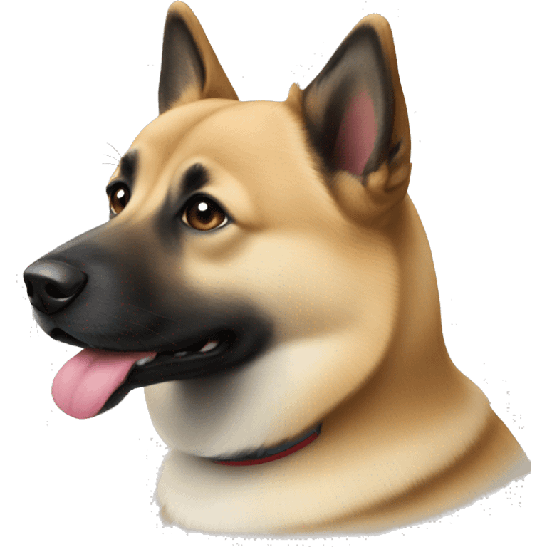 Norwegian buhund emoji