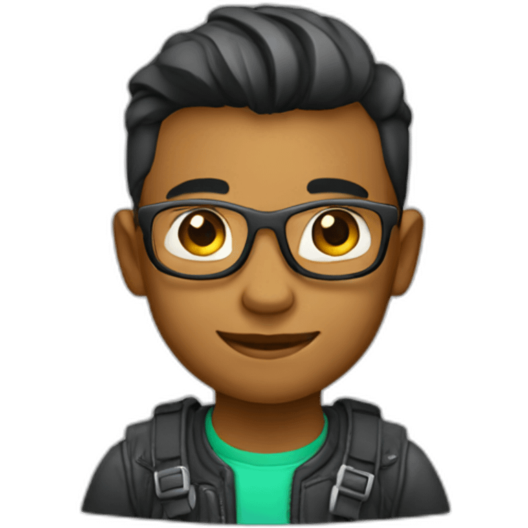 young web developer emoji