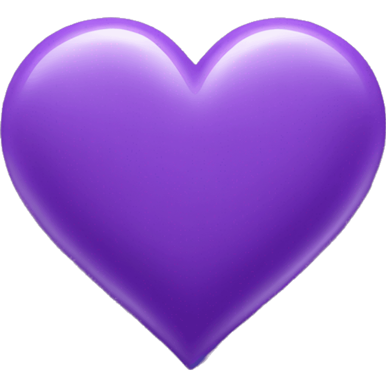 purple heart emoji