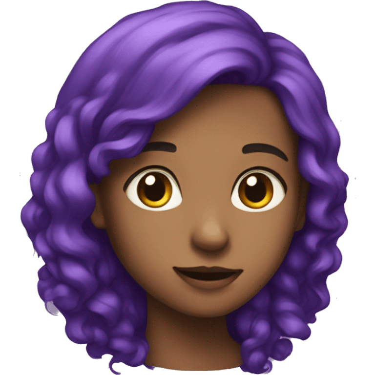 Violet lay emoji