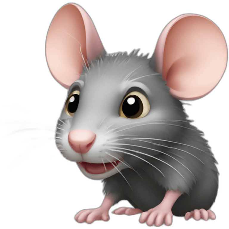 rat qui rigole emoji