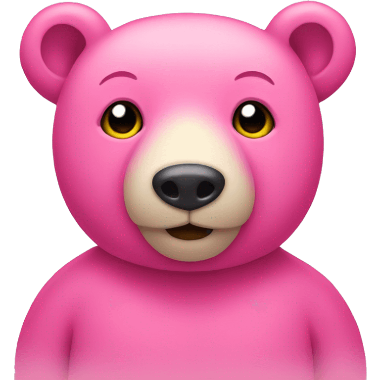 pink bear emoji