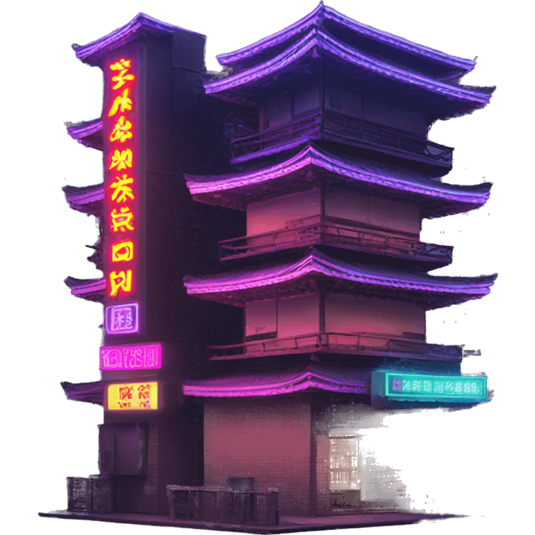 Neon Tokyo emoji