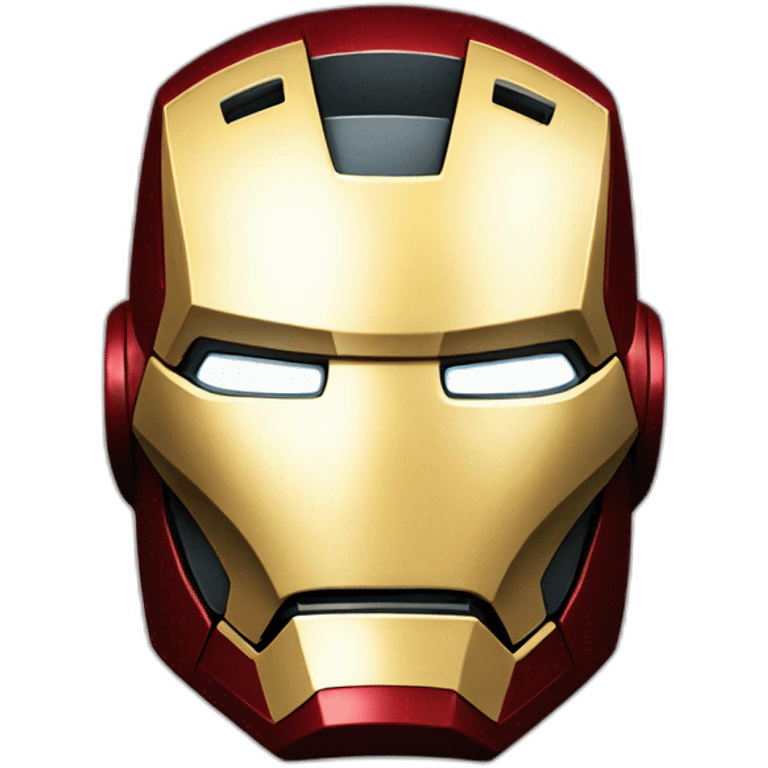 Iron Man head emoji