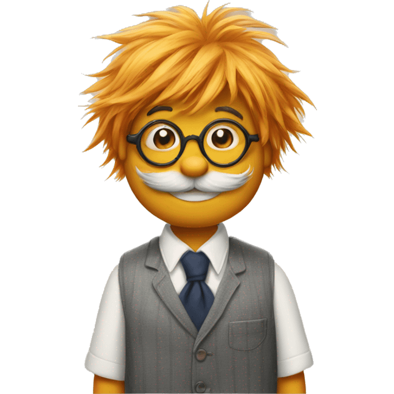 The lorax being preppy emoji