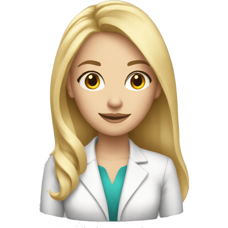 Blonde girls career consultant emoji