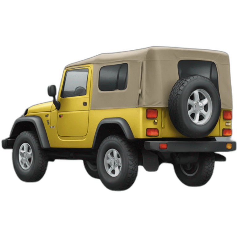 Thar  car emoji