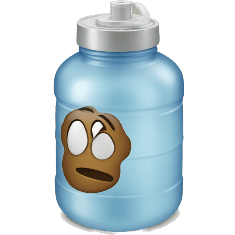 a water bottle  emoji