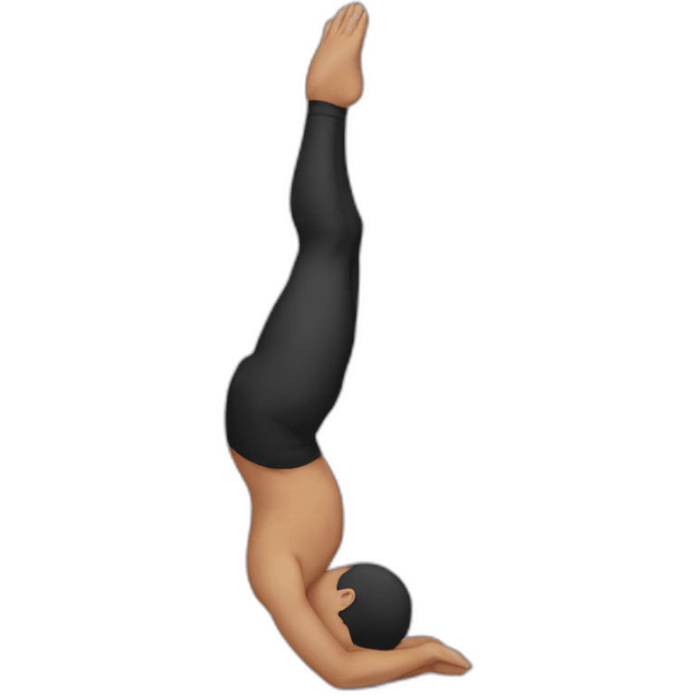 hand stand emoji