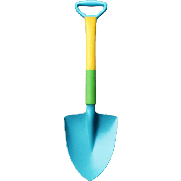 Plastic Kids shovel  emoji