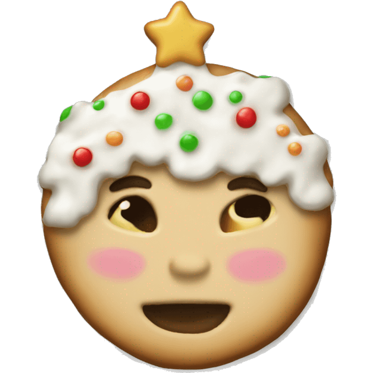 christmas cookie emoji