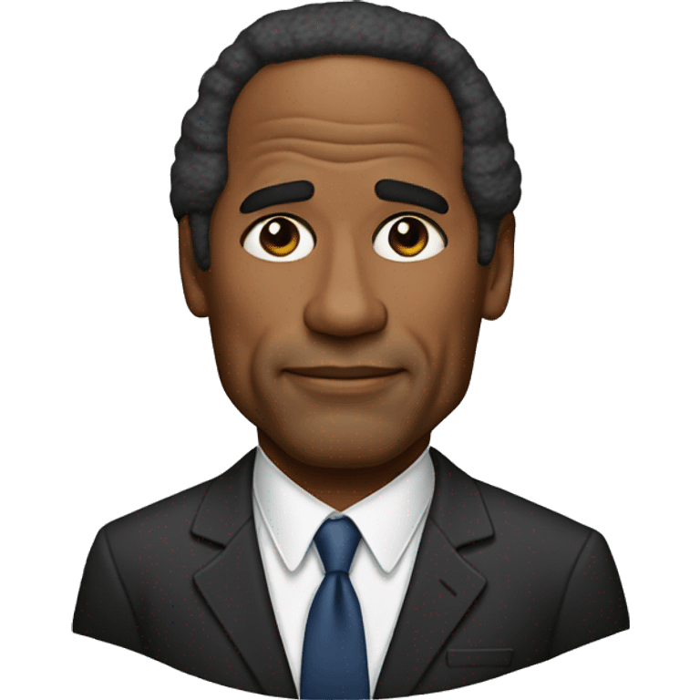 oj simpson emoji