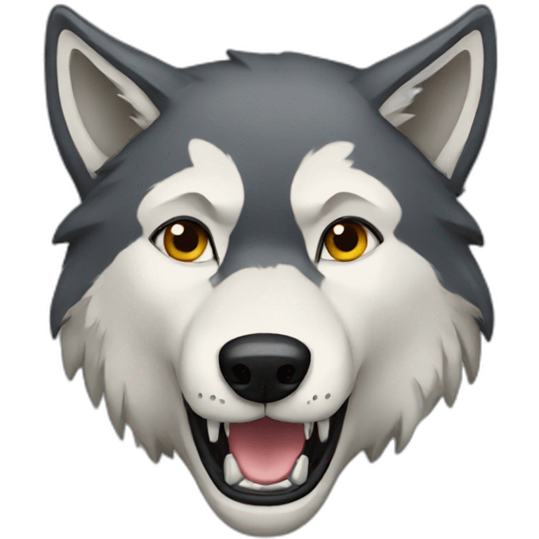 wolf emoji