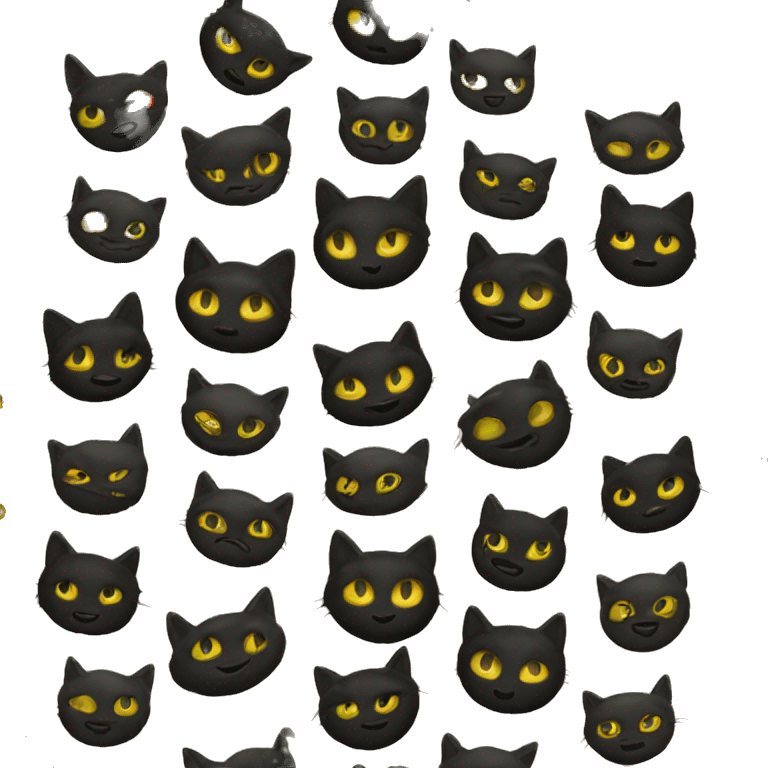 chat noir emoji