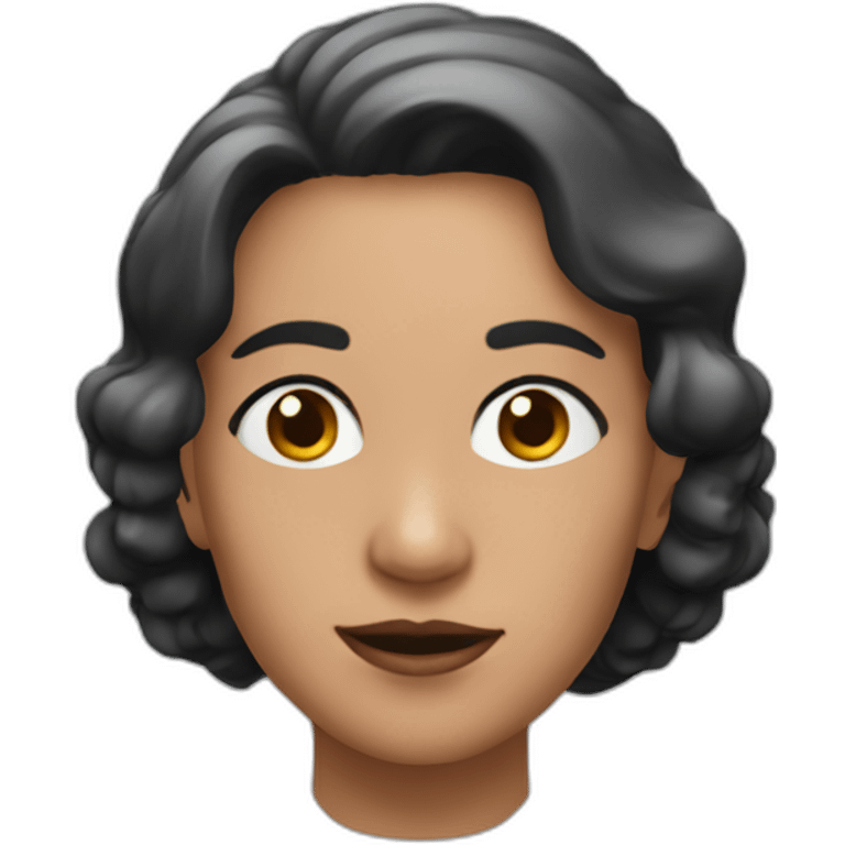 Gran rosa negra emoji