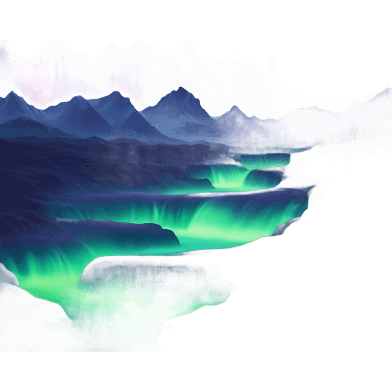 borealisemoji Aurora borealis emoji  emoji