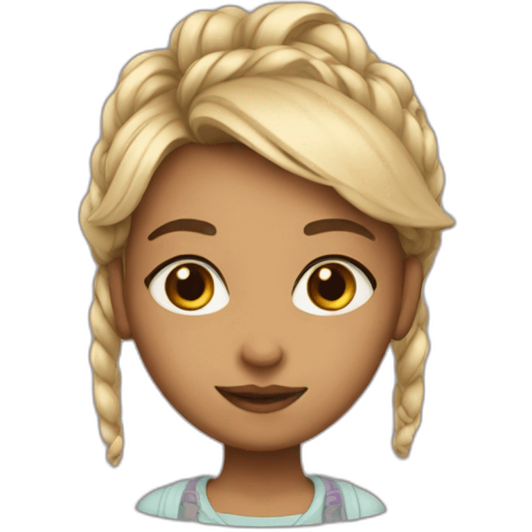 Moti girl emoji