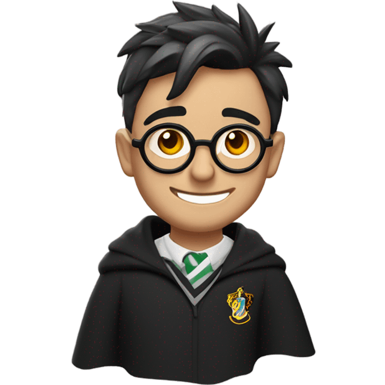 Harry Potter winking emoji