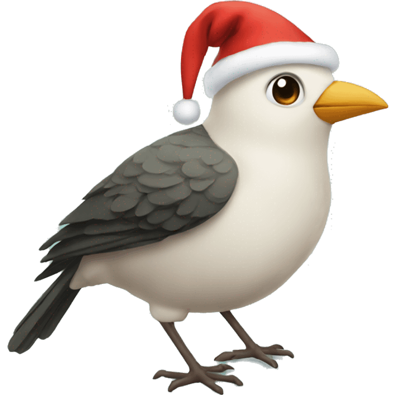 christmas bird  emoji