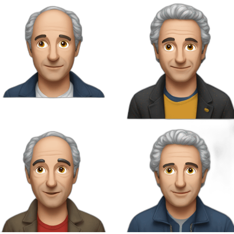 Daniel balavoibe et Michel berger emoji