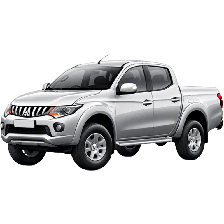 Mitsubishi Triton - Mitsubishi (Model Year: 2023) (Iconic colour: Silver) emoji