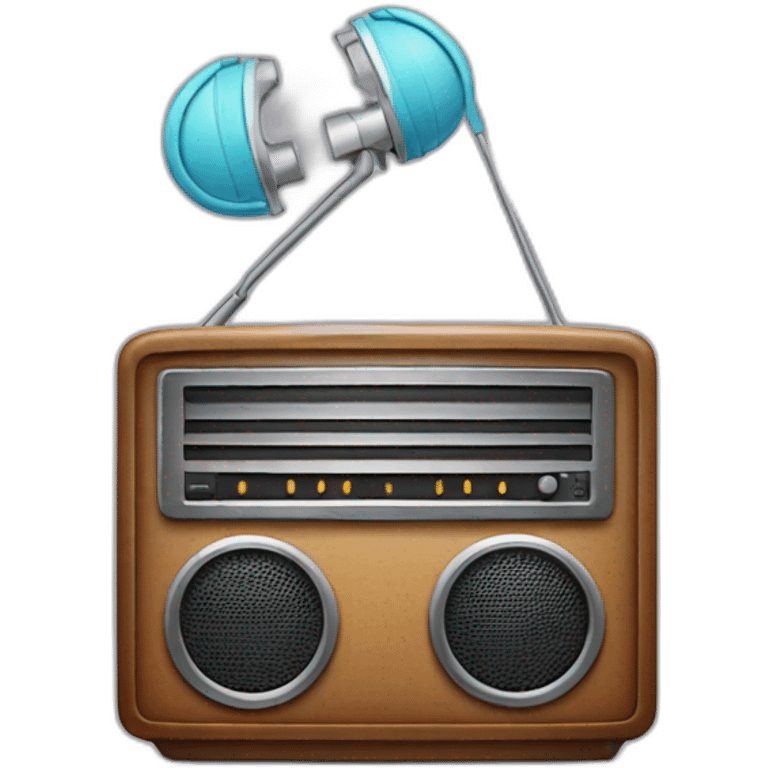 radio station sound music emoji