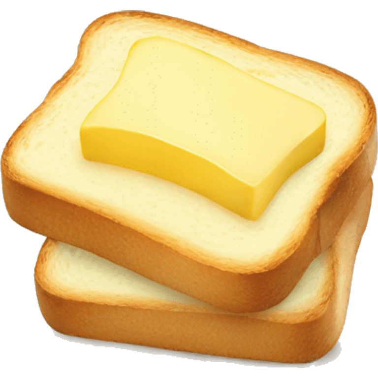 butter spreaded on a toast emoji