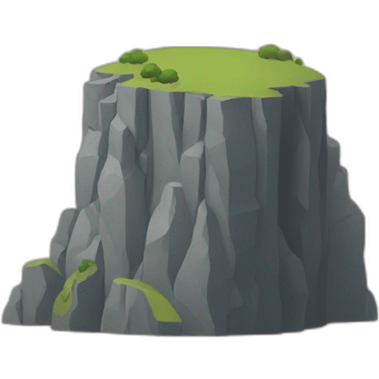 cliff emoji