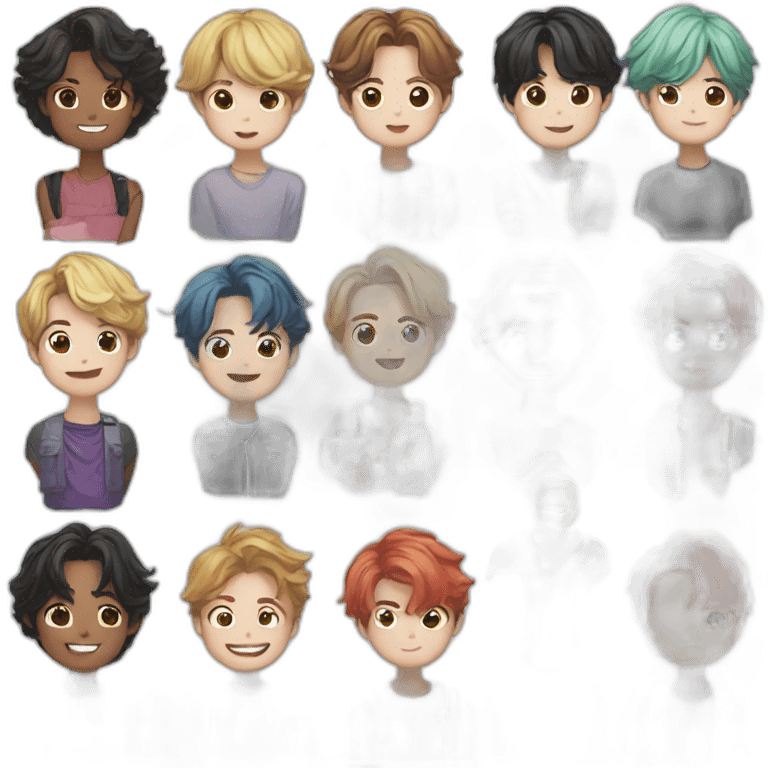 Bts idols emoji