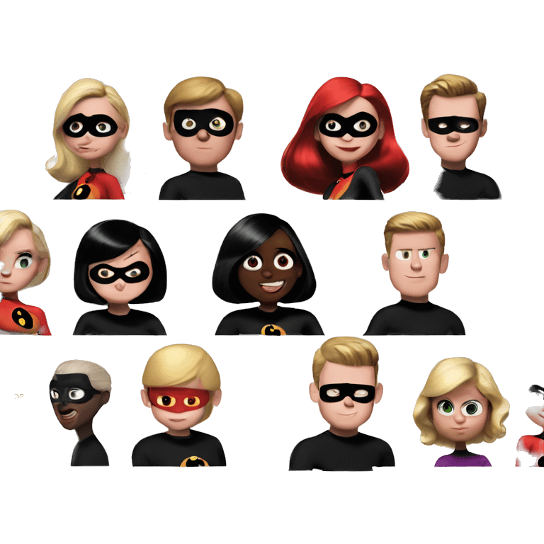 The incredibles emoji